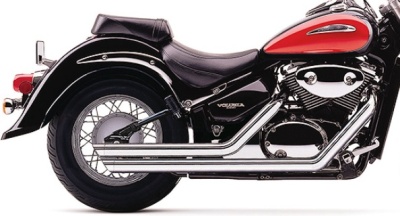 Suzuki Volusia | M50 | C50 Streetrod Slashdown Exhaust 3917