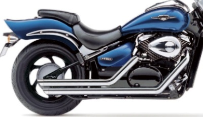 Suzuki Volusia | M50 | C50 Streetrod Slashdown Exhaust 3918